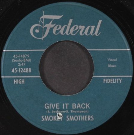 BIG SMOKEY SMOTHERS