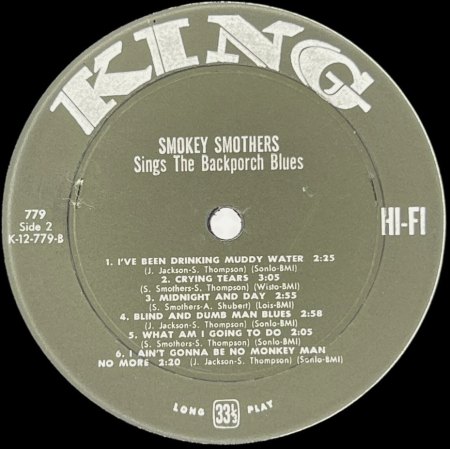 BIG SMOKEY SMOTHERS