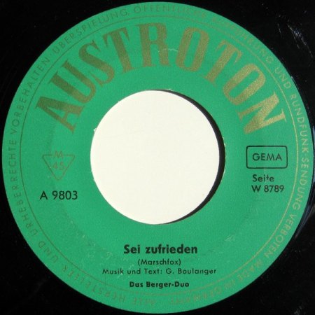 RUDI KREUZBERGER (Edelweiß-Trio, Arizonas, Trio Marino)