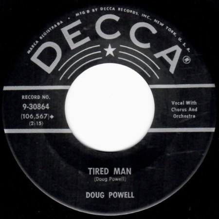 DOUG POWELL - seine Singles
