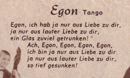 HEIMWEH NACH DIR - 1952