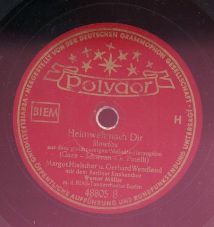 HEIMWEH NACH DIR - 1952