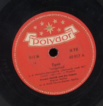 HEIMWEH NACH DIR - 1952