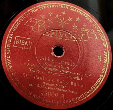 HEIMWEH NACH DIR - 1952