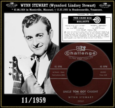 WYNN STEWART - Country streift sanft Rockabilly