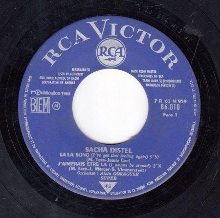 SACHA DISTEL