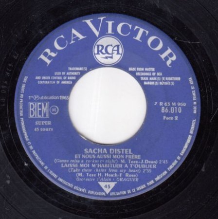 SACHA DISTEL