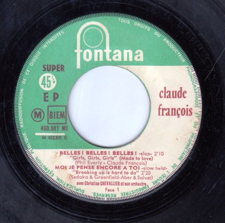 CLAUDE FRANCOIS