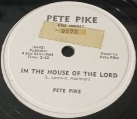 PETE PIKE
