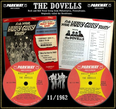 The DOVELLS mit und ohne Len Barry