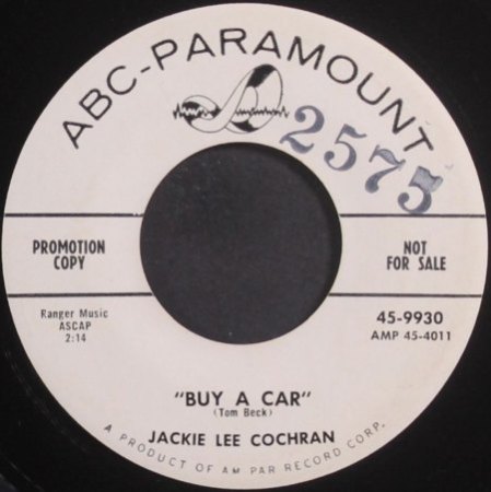 JACKIE LEE COCHRAN - Rockabilly pur