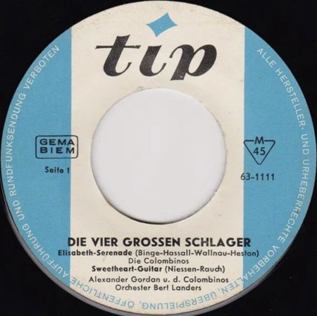 ALEXANDER GORDAN - Alexander-Terzett etc.