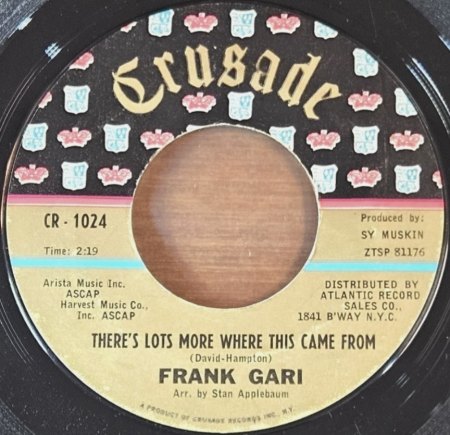FRANK GARI gab es auch auf deutscher LONDON