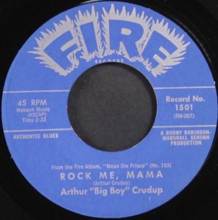 ARTHUR 'Big Boy' CRUDUP