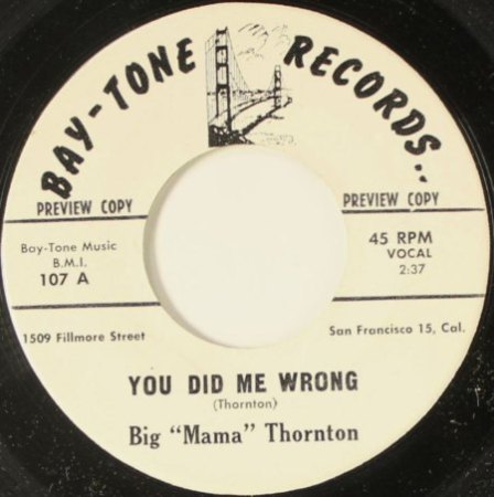 WILLIE MAE "Big Mama" THORNTON