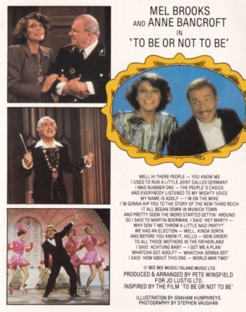 MEL BROOKS hat inzwischen auch die 100 geknackt !