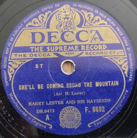 She’ll Be Coming ’Round the Mountain