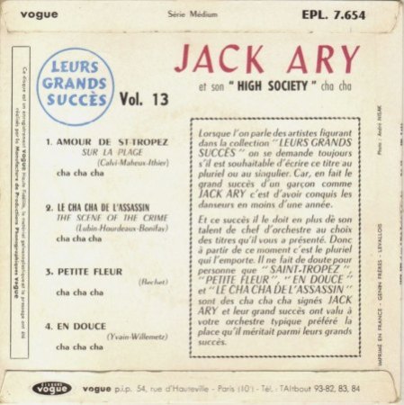 JACK ARY - Rock A Conga