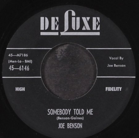JOE BENSON