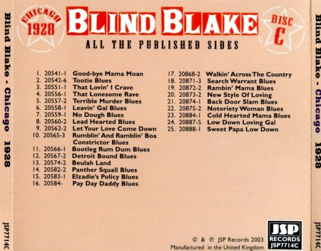 BLIND BLAKE