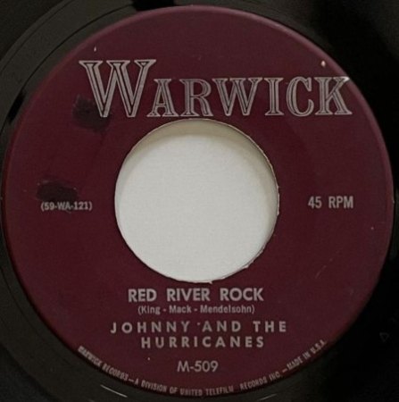 RED RIVER ROCK in 3  Versionen !! London, Decca, Polydor
