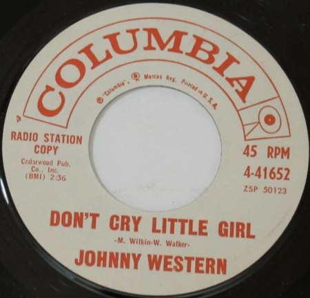 JOHNNY WESTERN