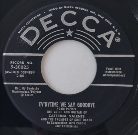 CATERINA VALENTE - International
