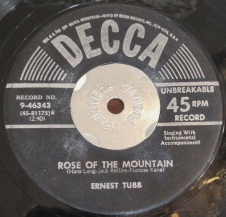 ROSE OF THE MOUNTAIN