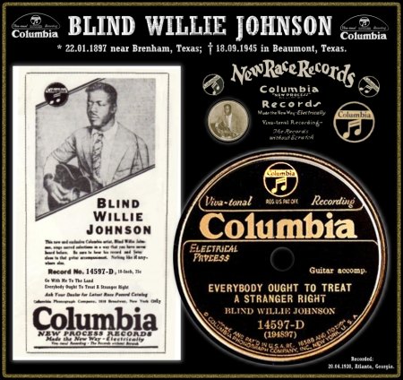 BLIND WILLIE JOHNSON
