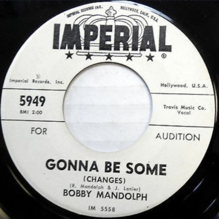BOBBY MANDOLPH
