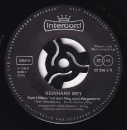 RAINER (REINHARD) MAY