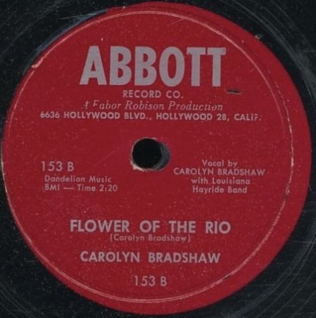 CAROLYN BRADSHAW