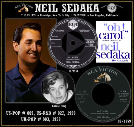 NEIL SEDAKA - HOT 100 - 1959
