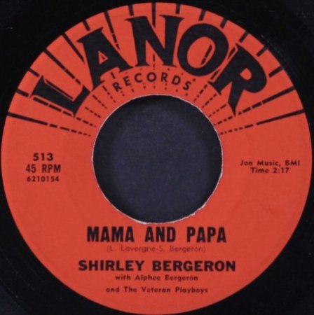 SHIRLEY BERGERON