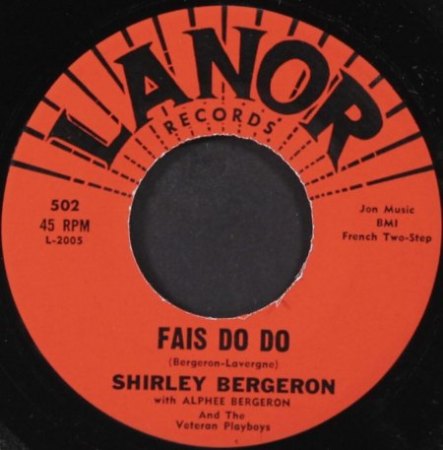 SHIRLEY BERGERON
