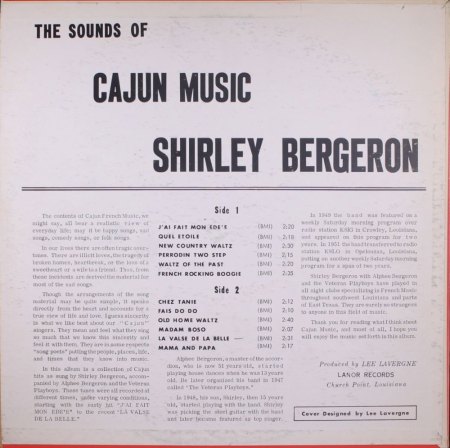 SHIRLEY BERGERON