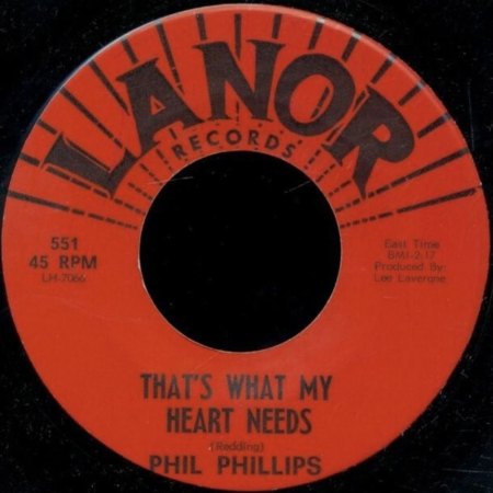 PHIL PHILLIPS - 'Sea Of Love'