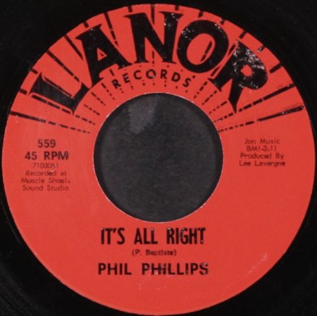 PHIL PHILLIPS - 'Sea Of Love'