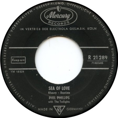 PHIL PHILLIPS - 'Sea Of Love'