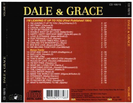 DALE & GRACE