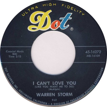 WARREN STORM