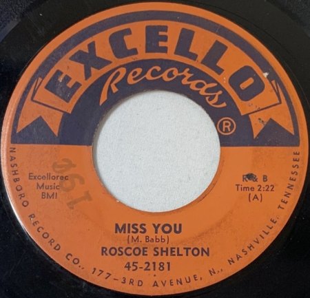 ROSCOE SHELTON