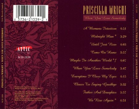 PRISCILLA WRIGHT
