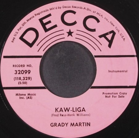 KAW LIGA - Hank Williams, deutsch Louis Neefs