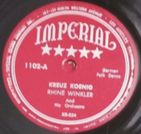 RHINE WINKLER ORCHESTRA