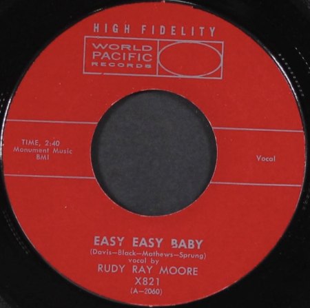 RUDY MOORE  - STEP IT UP AND GO