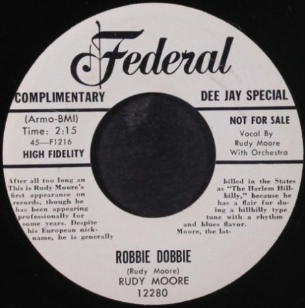 RUDY MOORE  - STEP IT UP AND GO