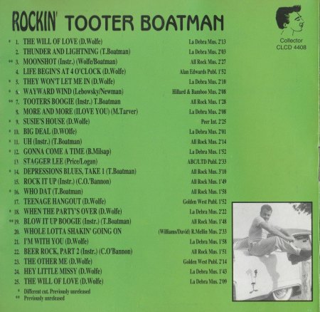 TOOTER BOATMAN and The Chaparrals