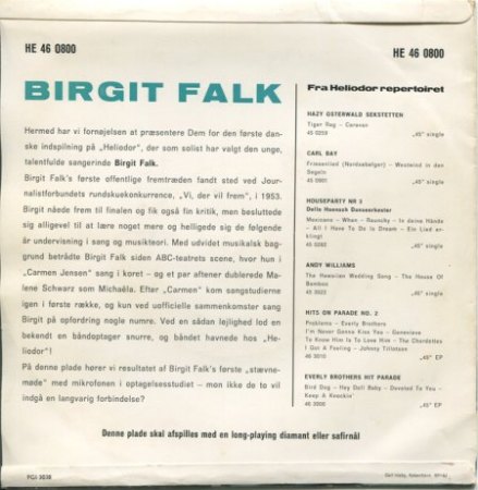 BIRGIT FALK