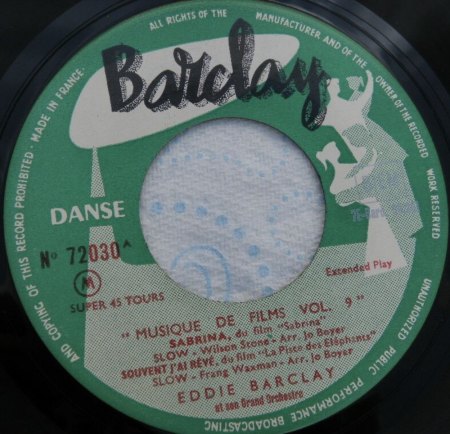 BARCLAY Records (F, B etc.)